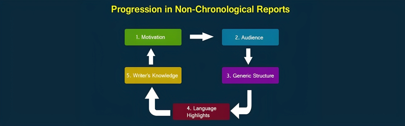 What is a non-chronological report